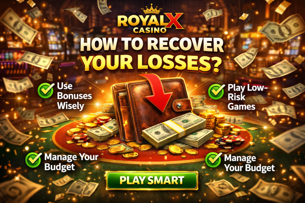 How to Recover Your Losses at Royal X Casino APK